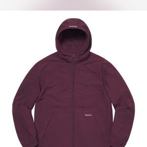 Supreme Men's Burgundy Windbreaker